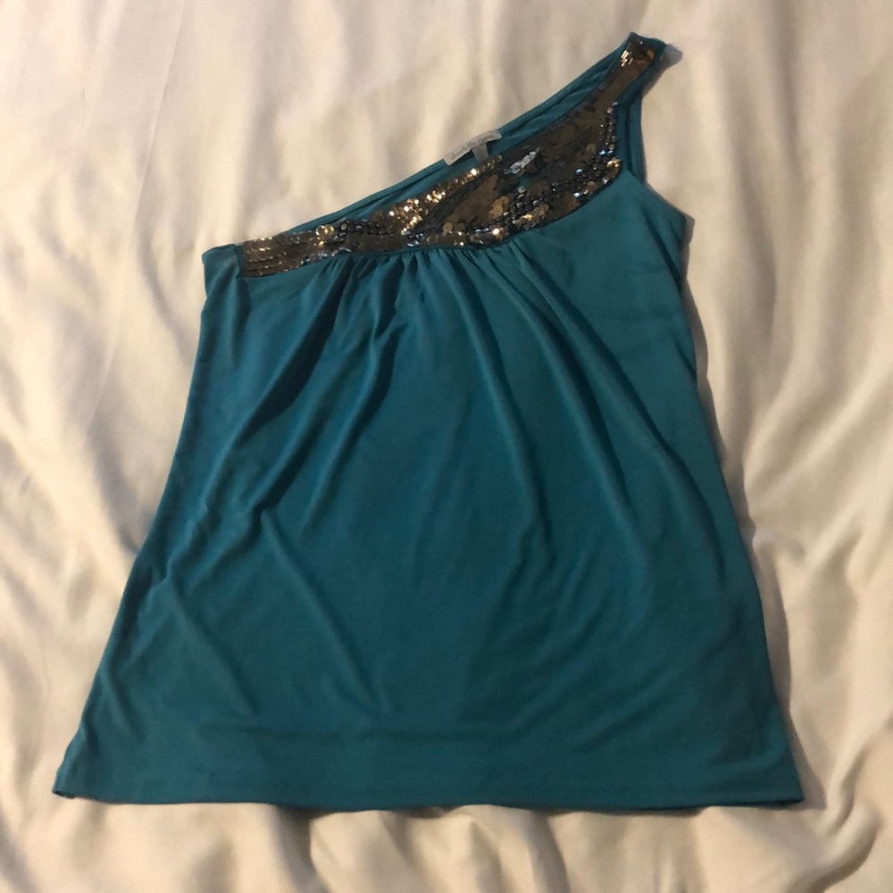Charlotte Russe one shoulder top